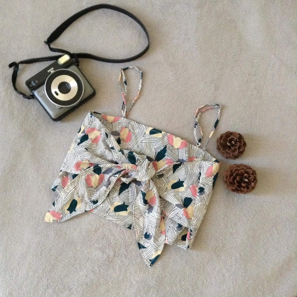 Bra Printed Sleeveless Top